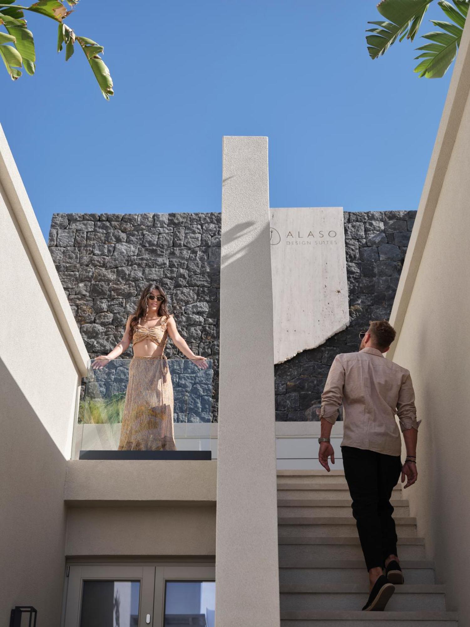 Alaso Design Suites Fira  Exterior foto